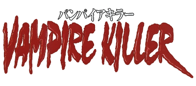 Vampire Killer logo for Sega Mega Drive